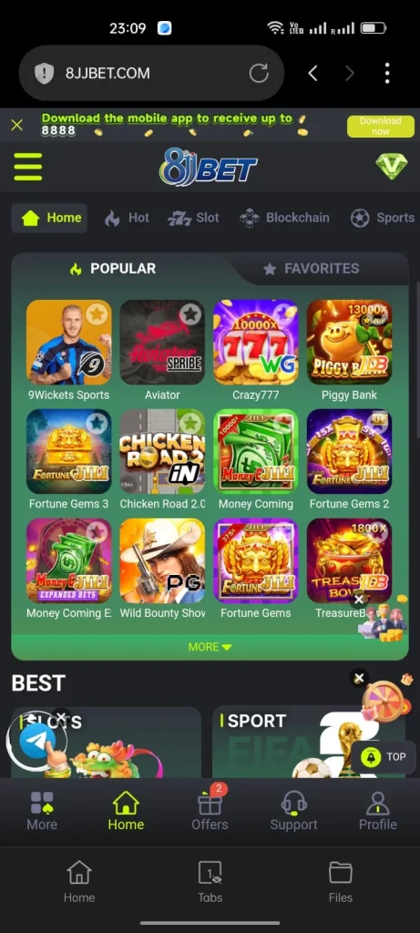 8JJBet Game iOS